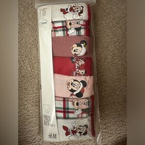 NWT H&M Girls Panty Briefs Minnie Mouse size 8-10